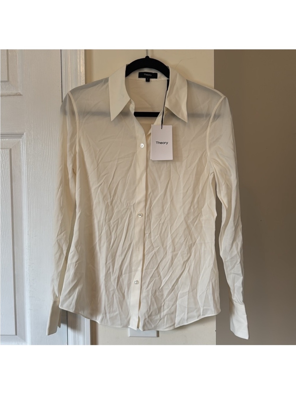 Theory silk blouse - Picture 3 of 8